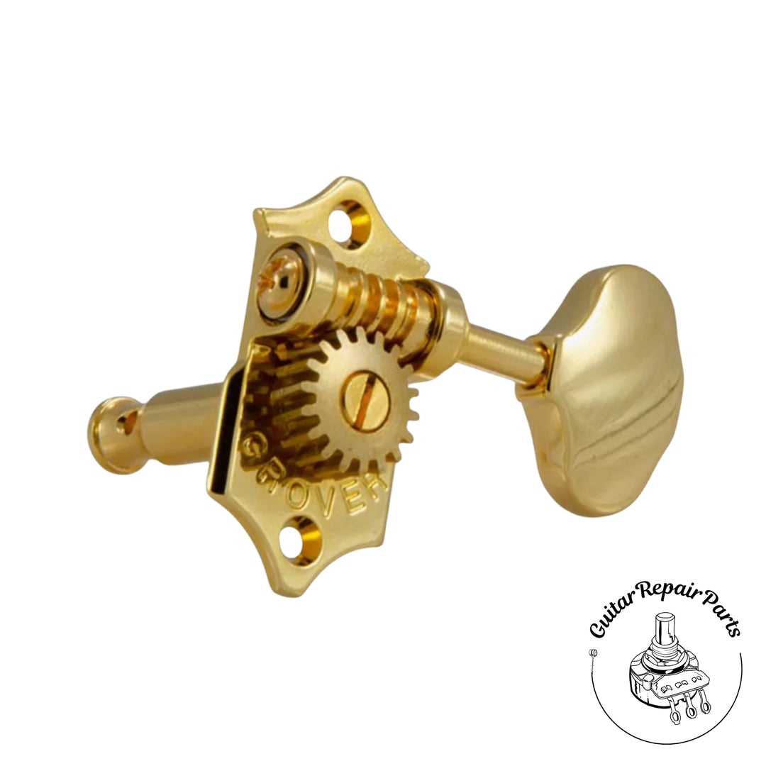 Grover V97-18GA 3 Per Side Vertical Mount Sta-Tite 18:1 Ratio - Gold