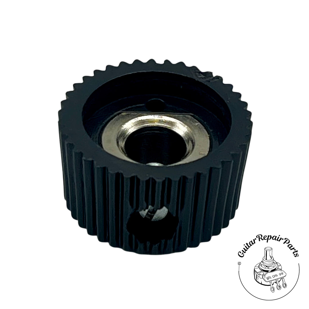 Cupcake Style Radio Amplifier Knob w. Indicator (1 pc) - Black