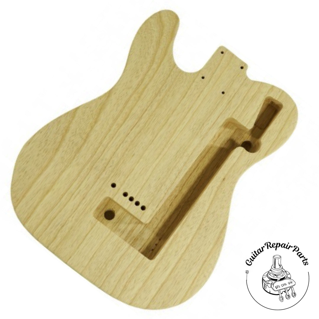 Swamp Ash Telecaster Body (Routed for B Bender) - Unfinished