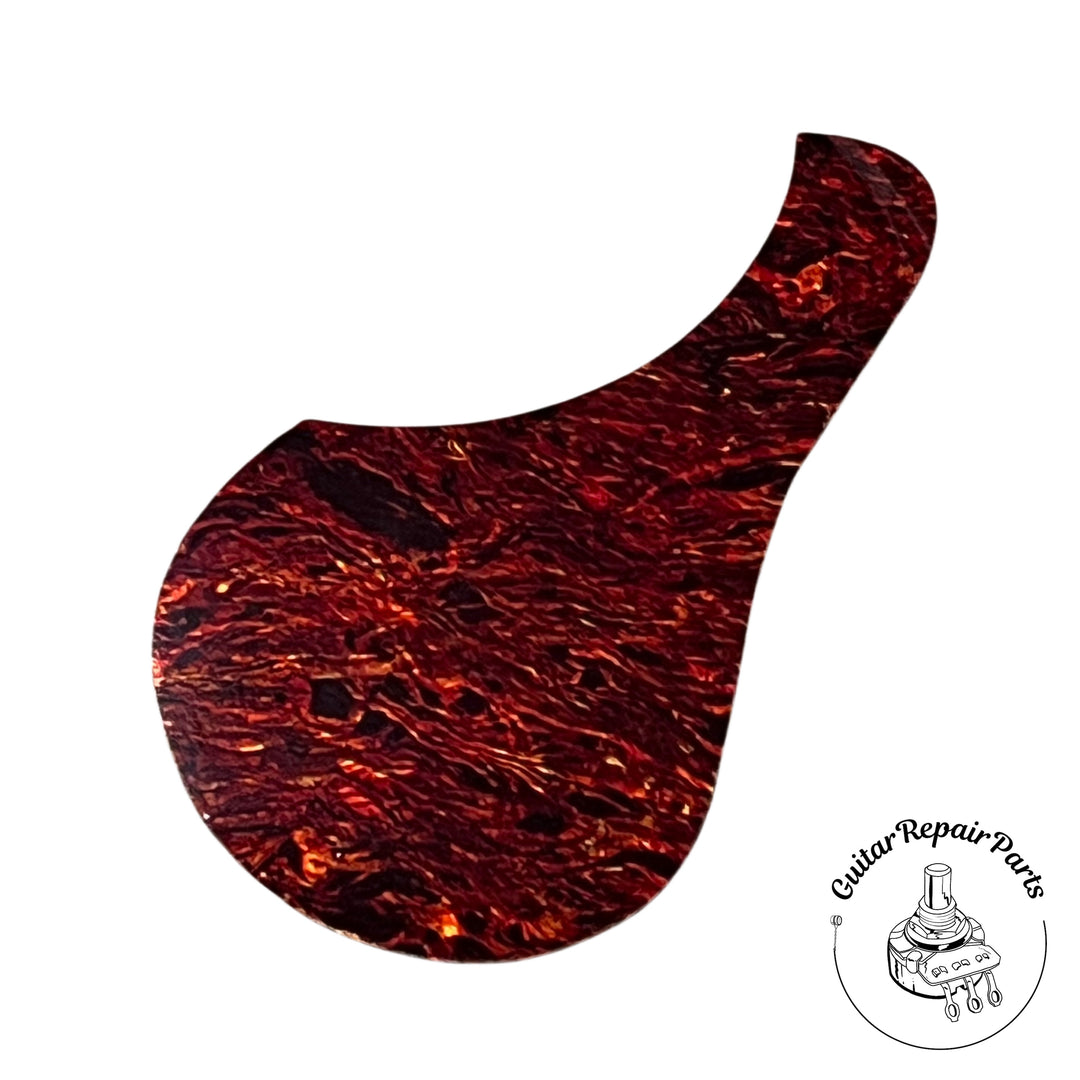 Alvarez Plastic Pickguard For Acoustic Guitar - Red Tortoise