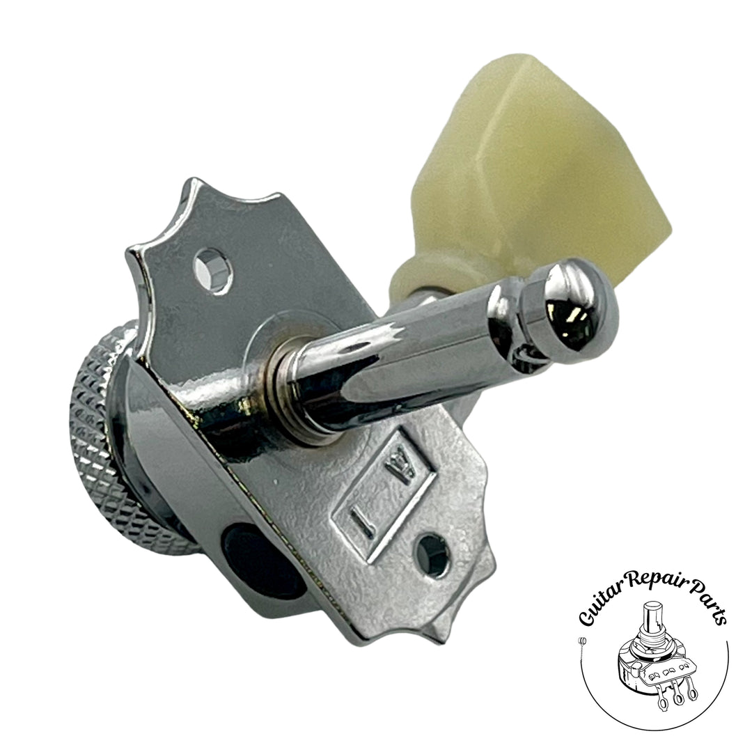 Kluson KRGLNC-3-CP Revolution G-Mount 3x3 Locking Tuning Machines - Chrome