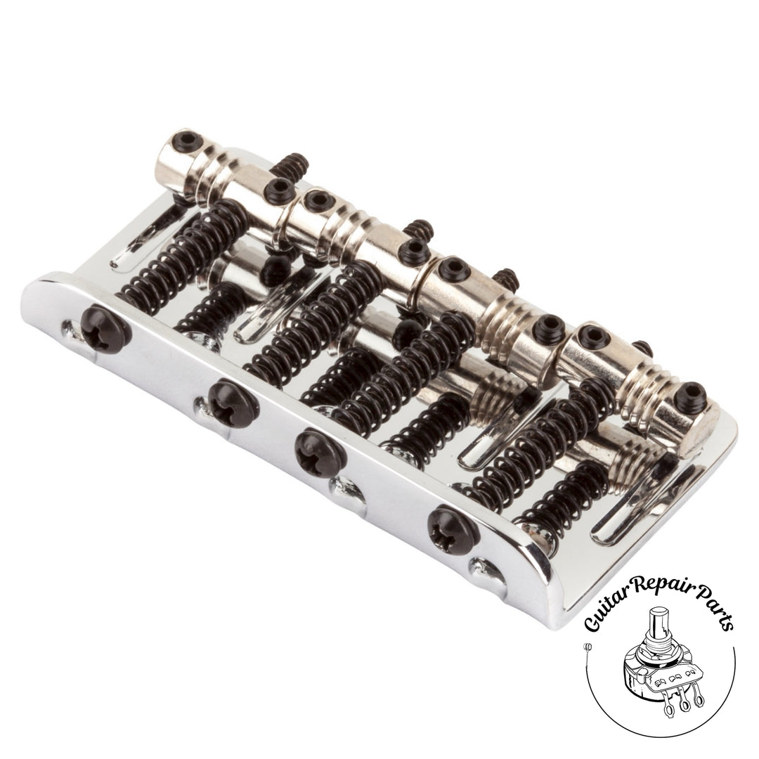Fender 0058396000  American Deluxe 4-String Bass Bridge ('04-'10) - Chrome