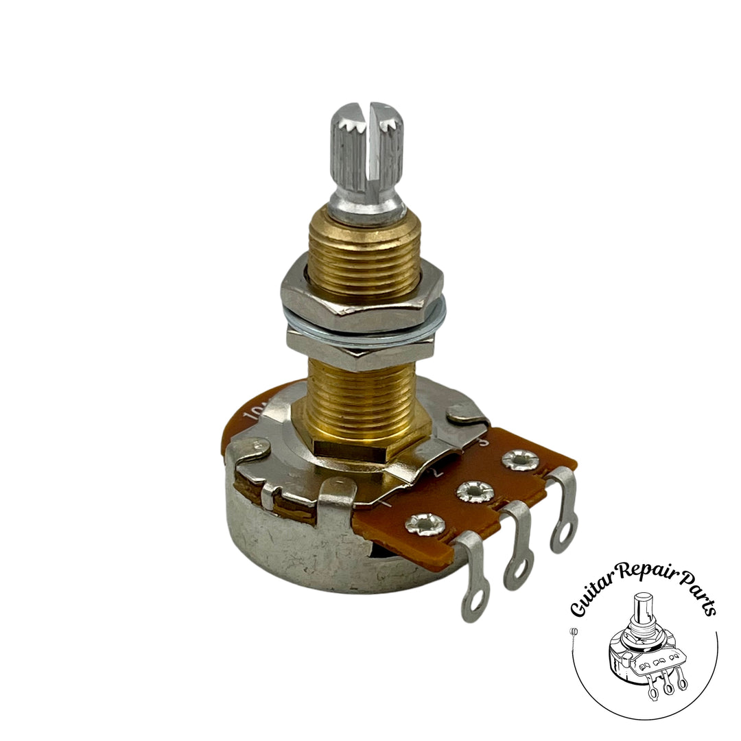 Bourns 500K Low Tension Potentiometer, Audio Taper, 3/4" Bushing, Split-Shaft