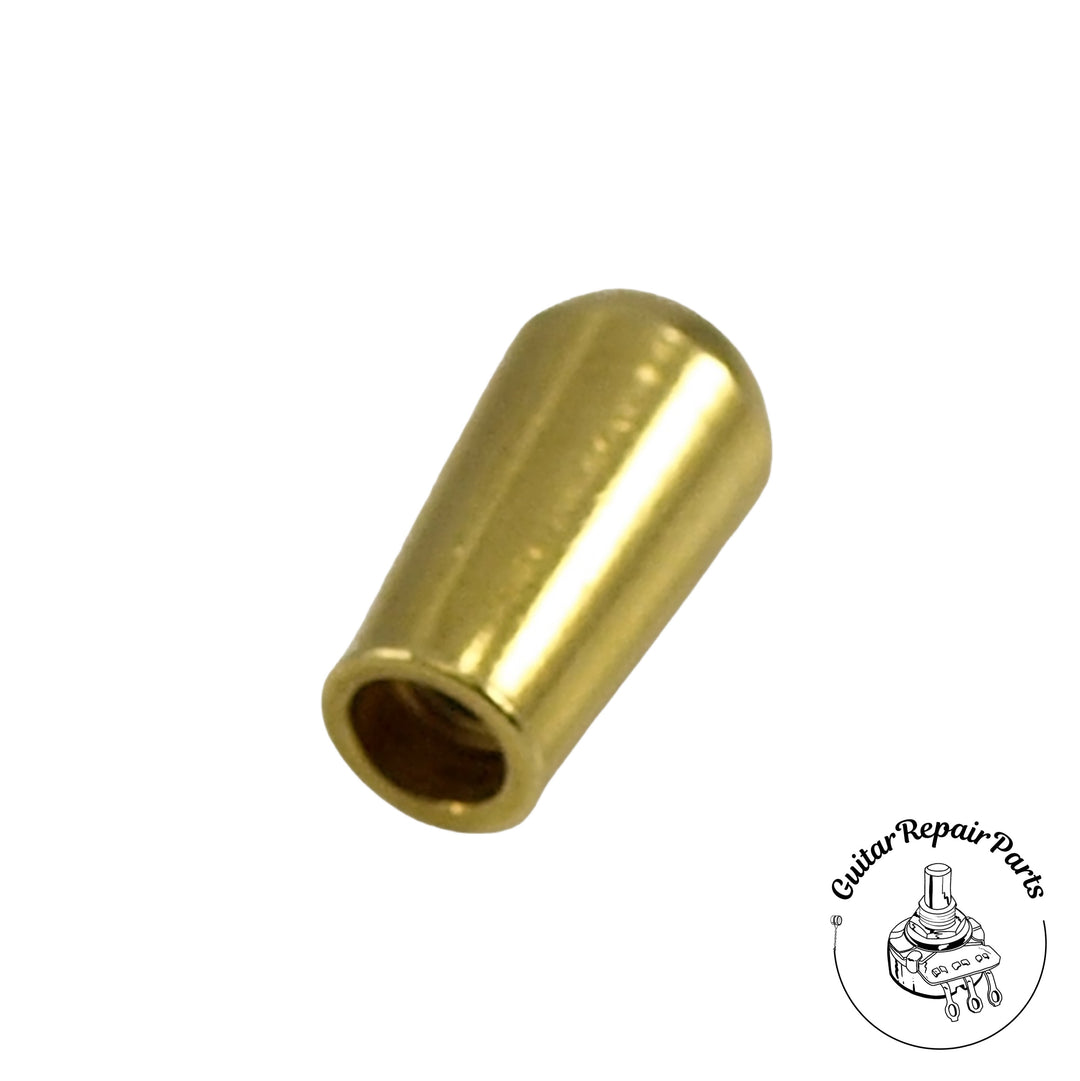 Metal Switch Tip for Pickup Selector Toggle - Gold