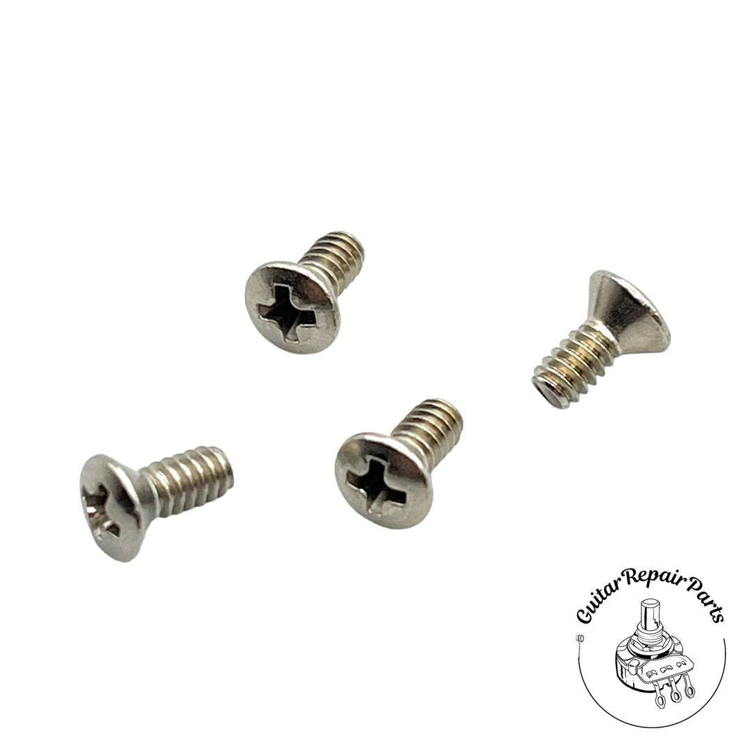 Slide Switch Mounting Screws Phillips #4-40 x 1/4" (4 pcs) - Stainless