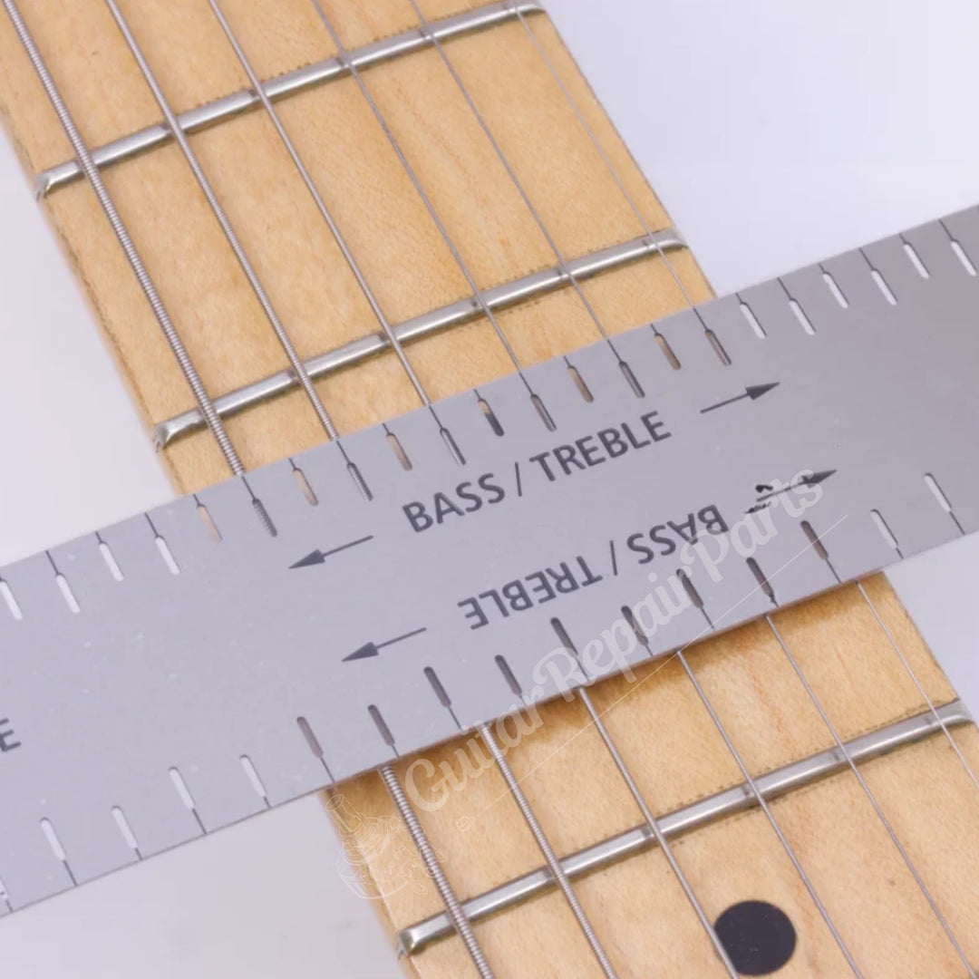 String Spacing Ruler for Marking Guitar and Bass Nut / Bridge Slots