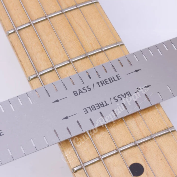 String Spacing Ruler for Marking Guitar and Bass Nut / Bridge Slots