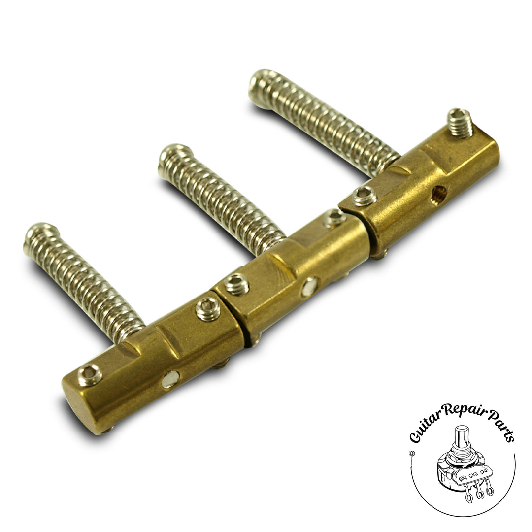 Compensated Saddle Set For Telecaster - Brass