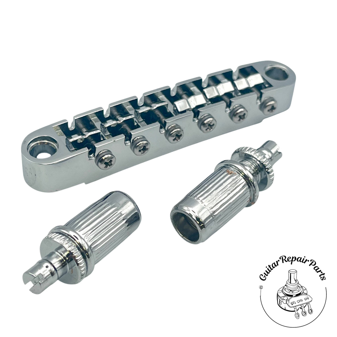 Ibanez 2BGGBP6CH Gibraltar Performer 6-String Tune-O-Matic Guitar Bridge Chrome