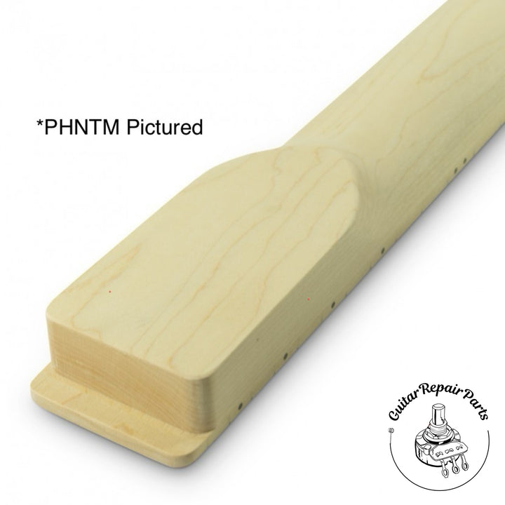 Telecaster Neck, "Half Paddle", Unfinished, 22 Frets - Maple / Rosewood