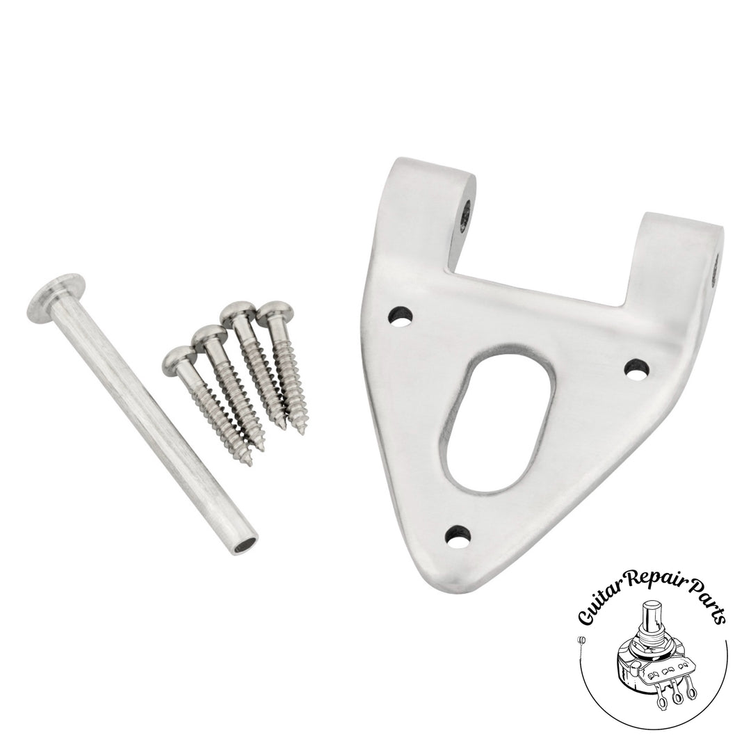 Bigsby Parts Kit: 0891 Standard Hinge For B6, 1800037006 - Polished Aluminum