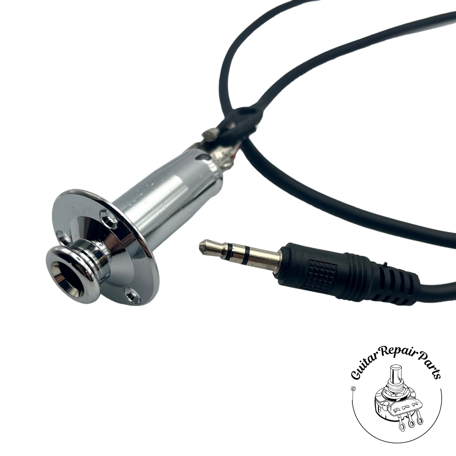 Taylor 84814 Prewired Endpin Jack Assembly For ESB Chrome