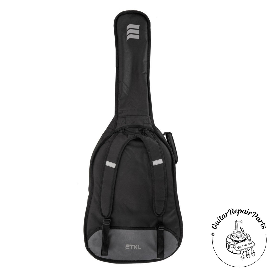 TKL 4615 Black Belt Traditional Dreadnought 6 / 12 String Soft Case Gig Bag