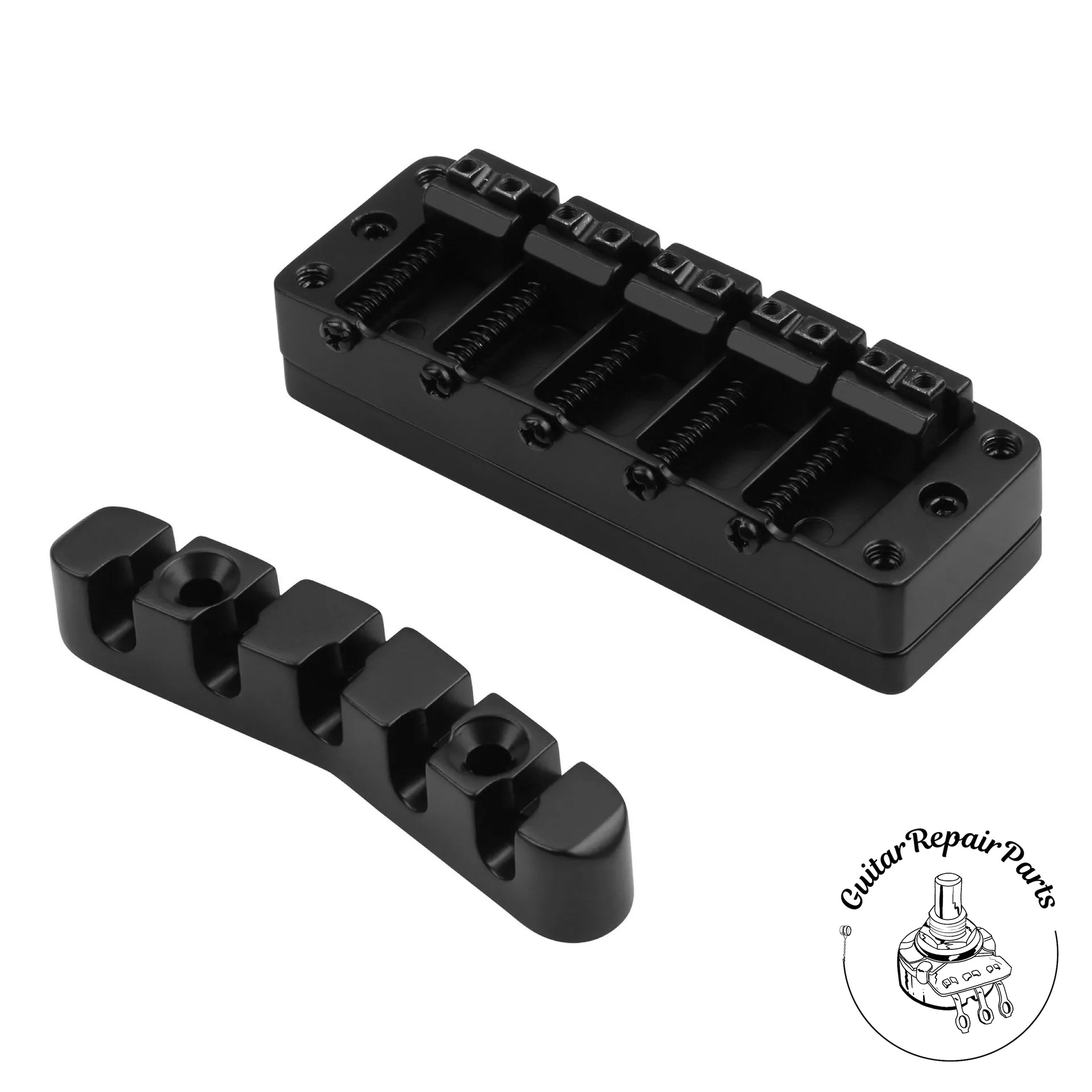 Warwick 2-Piece 3D Bridge & Tailpiece, 5-String, SP W 30125