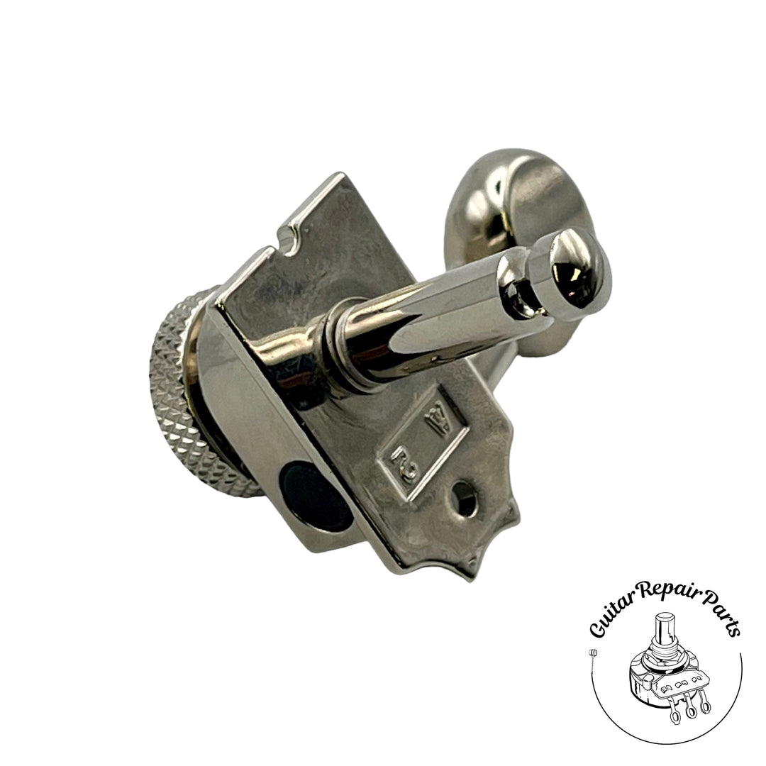 Kluson KRHLNC-6BX-N Revolution Locking Tuning Machines, H-Mount 6-In-Line Nickel