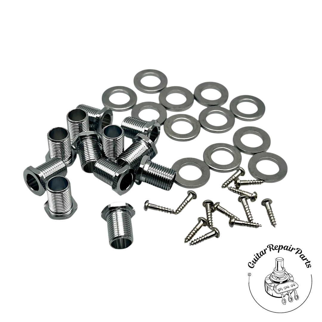 Takamine TPK0543 12-String Guitar Tuning Keys (12 pcs) - Chrome