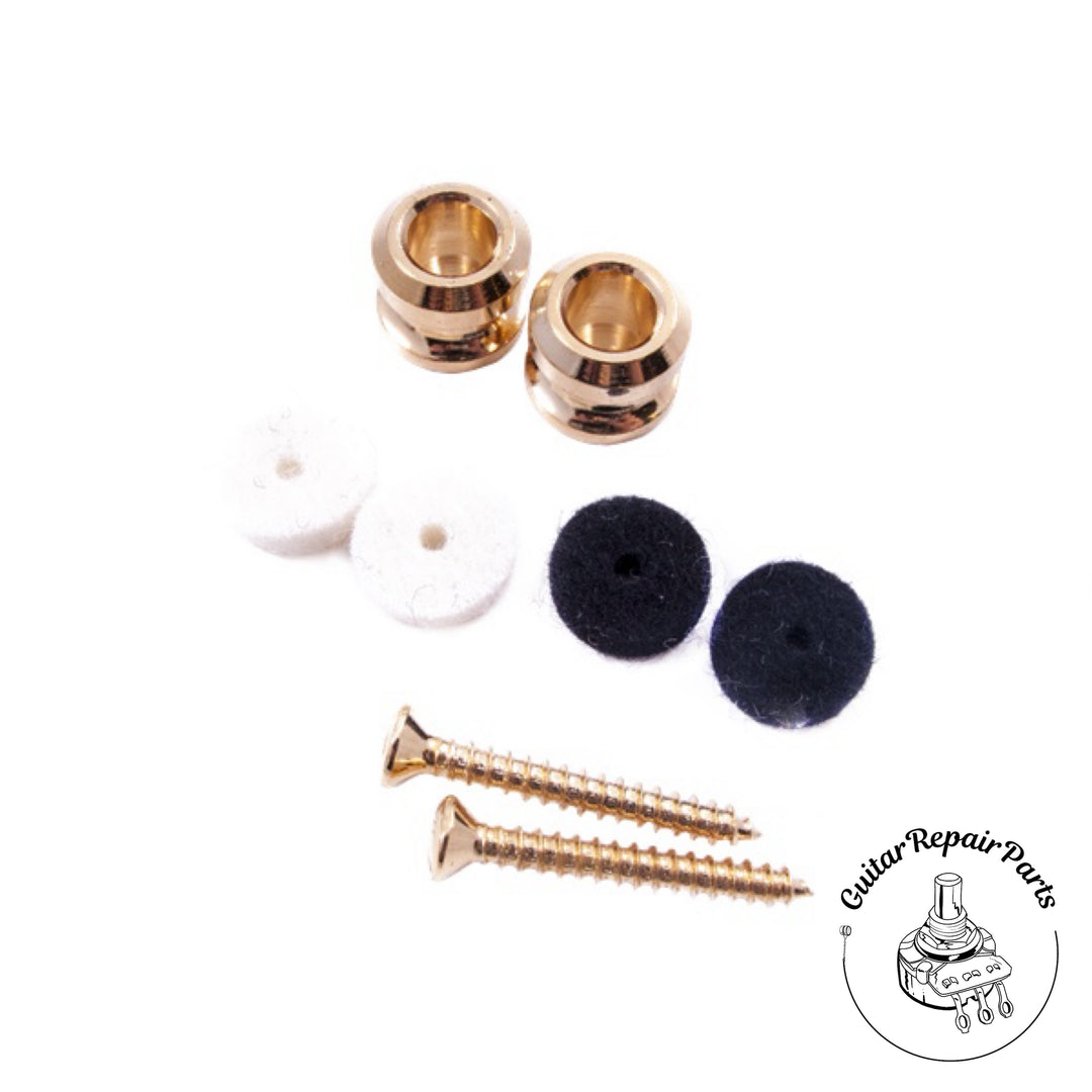 Fender American Series Locking Strap Buttons (2 ea) 0994914200 - Gold