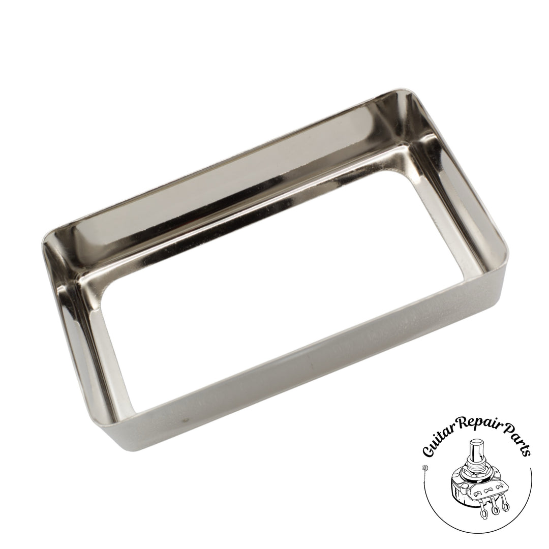 Metal Open Humbucker Pickup Cover, Vintage Nickel-Silver - Nickel