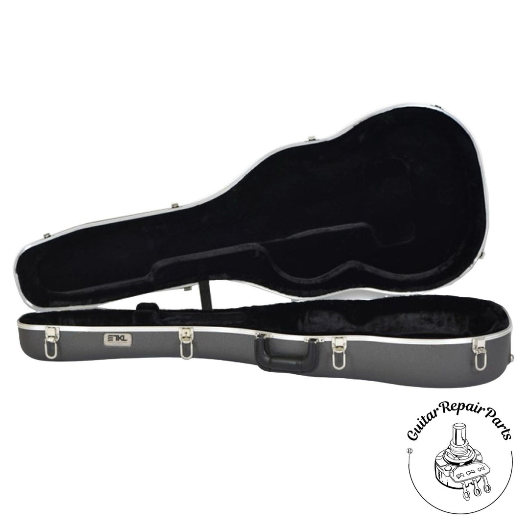 TKL Concept 3.1 Molded Dreadnought Acoustic Guitar Case - Titanium Finish