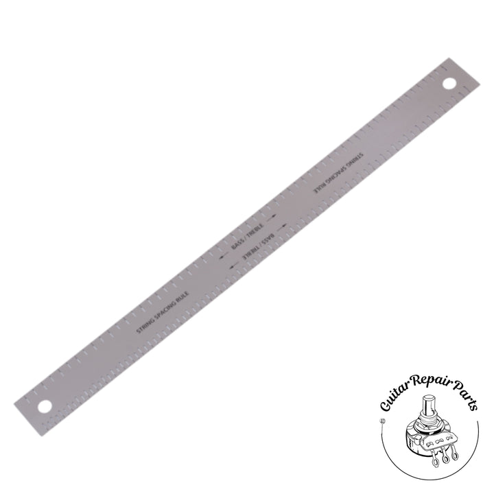 String Spacing Ruler for Marking Guitar and Bass Nut / Bridge Slots