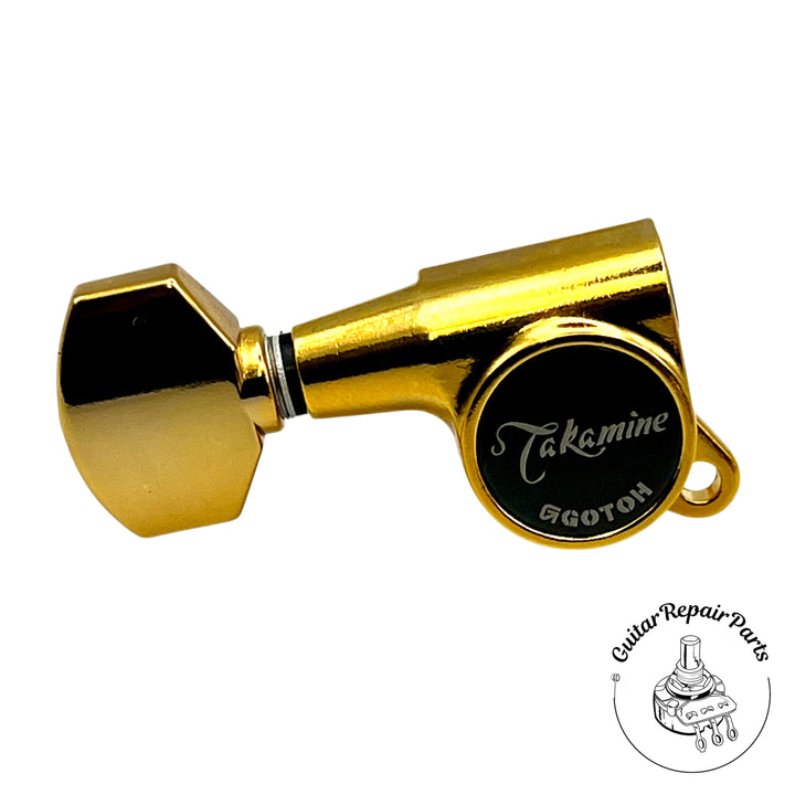 Takamine TP0512 12-String Guitar Tuning Keys, Gotoh SG381-07G-12 (12 pcs) - Gold