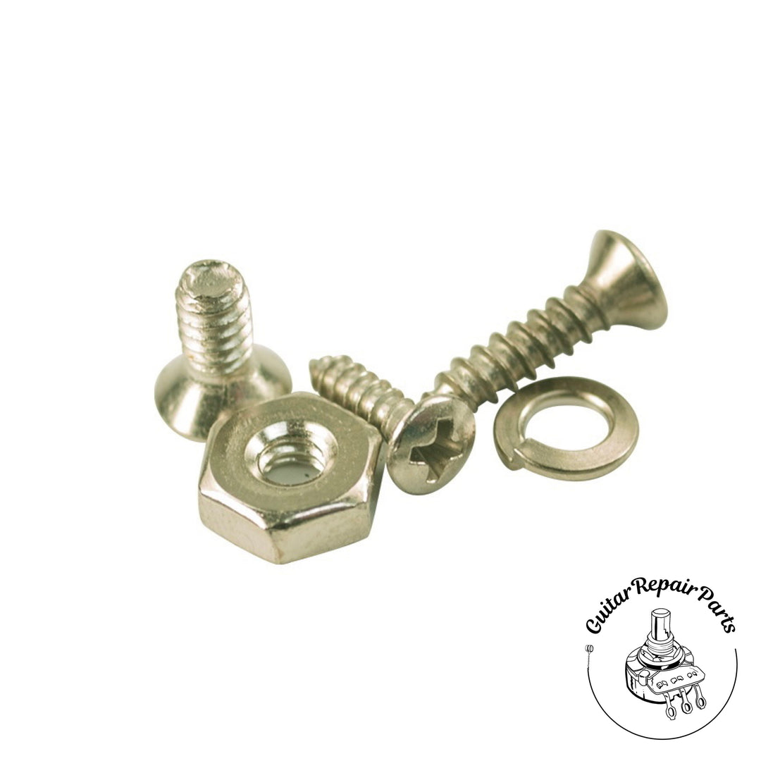 Screw Kit For Les Paul Style Pickguard and Bracket - Nickel