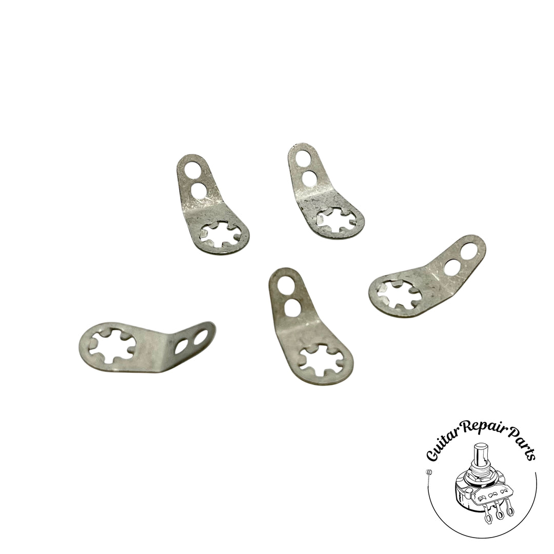 Solder Lug Terminal, #6 Hole, Locking (5 pcs)