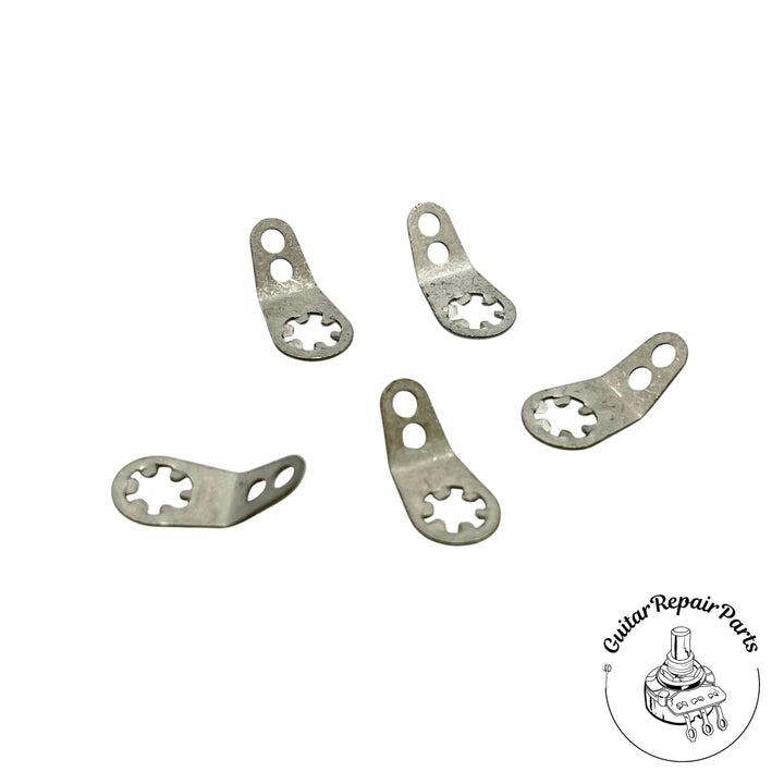 Solder Lug Terminal, #6 Hole, Locking (5 pcs)