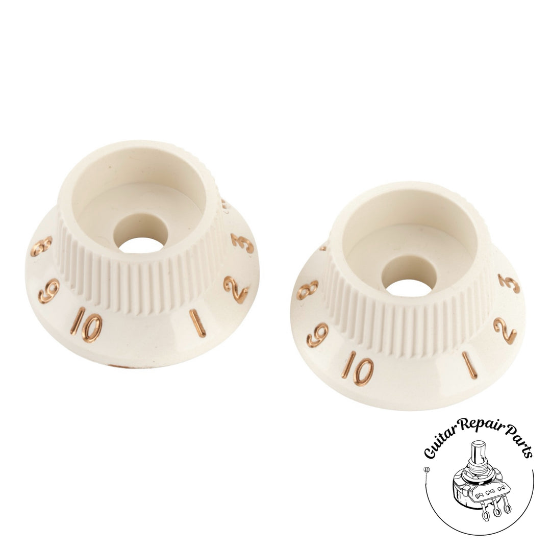 Fender 0059267049 Stratocaster S-1 Switch Knobs (2) - Parchment