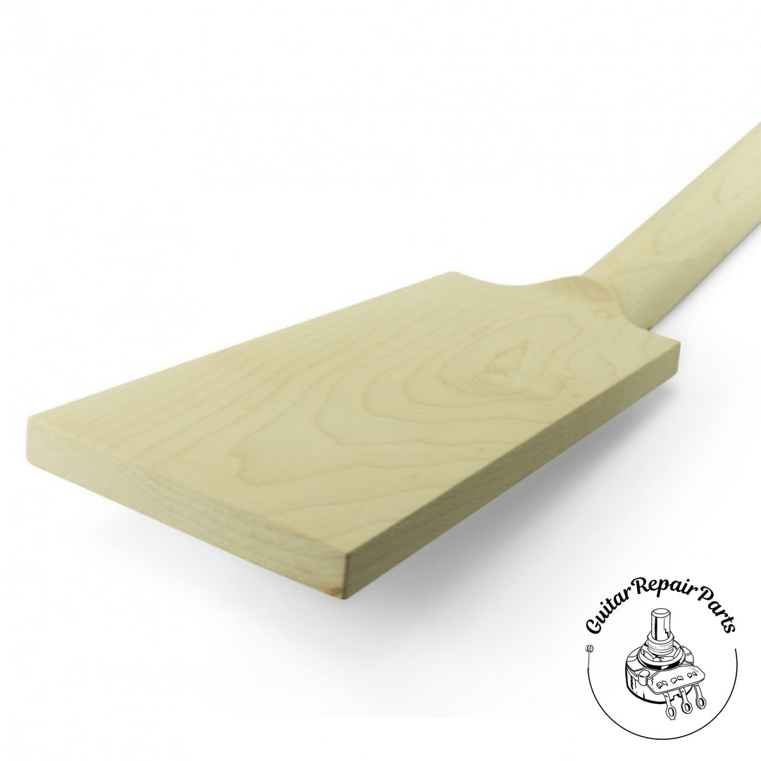 Stratocaster Neck, Paddle Headstock, Unfinished, 22 Frets - Maple / Rosewood