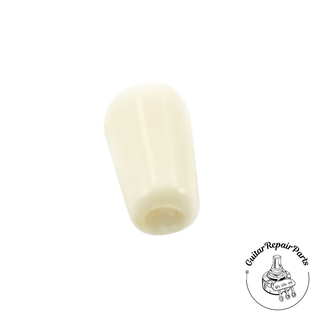 Plastic Metric Switch Tip For Pickup Selector Toggle - White