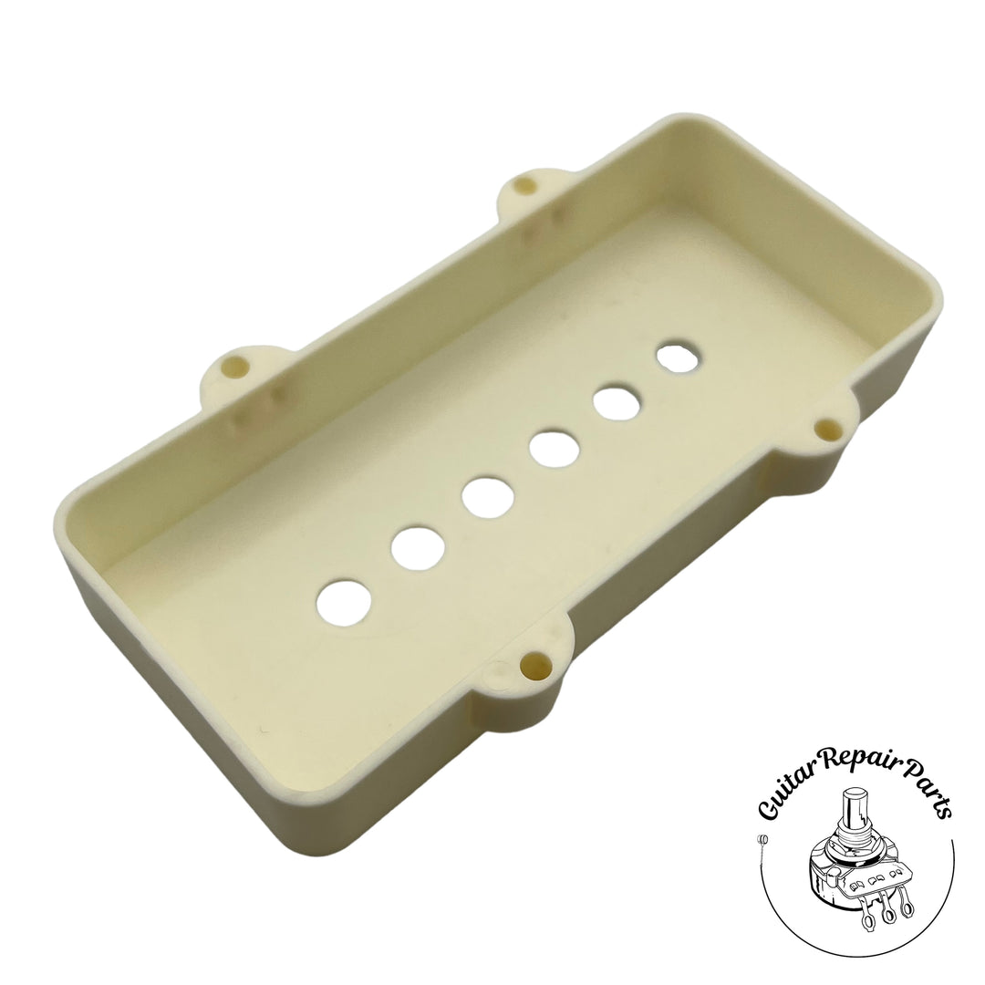 Plastic Pickup Cover For Fender Jazzmaster, 51mm Spacing (1 pc) - Aged White