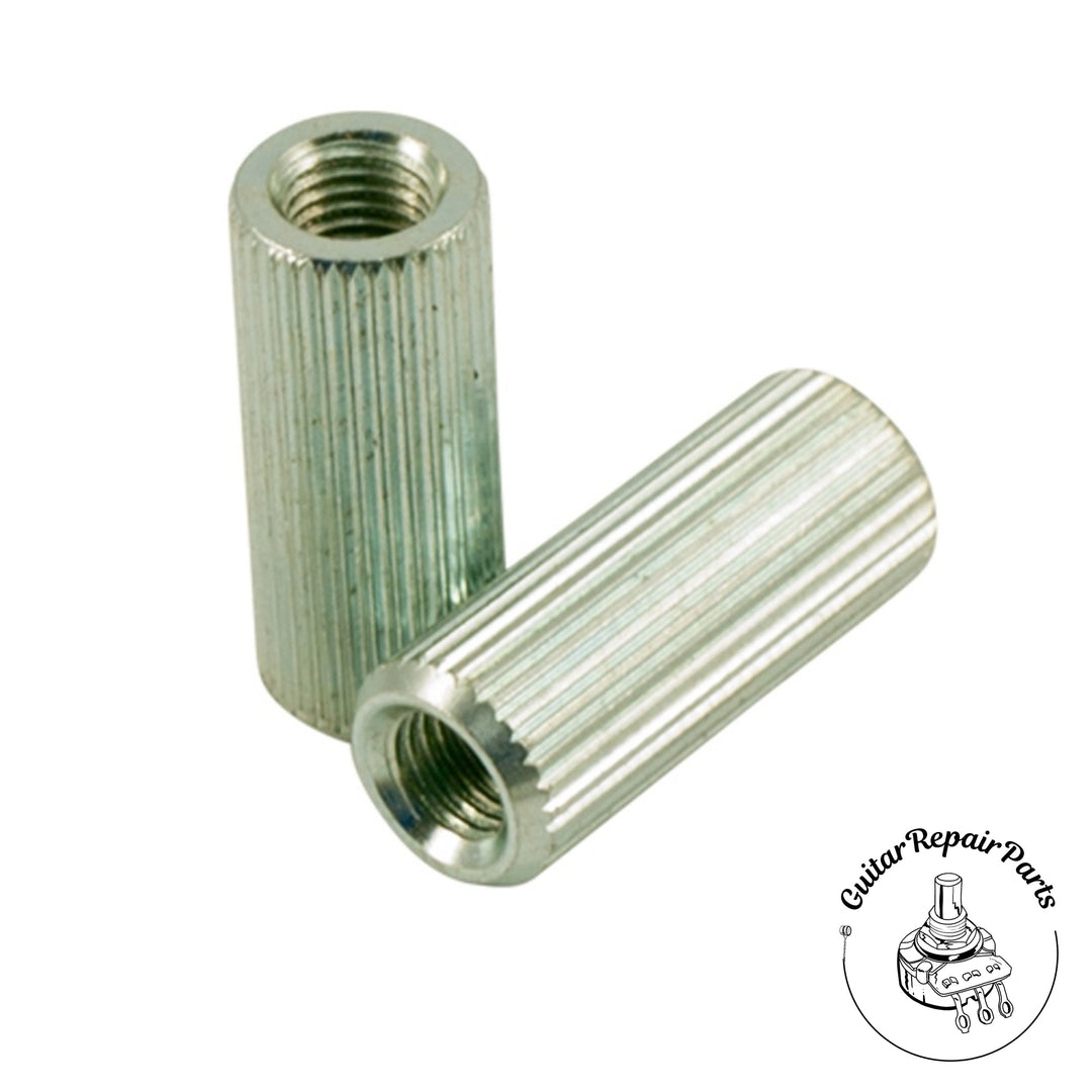 Stop Tailpiece Anchor Bushing Set, 5/16-24, Fine Knurl - Zinc