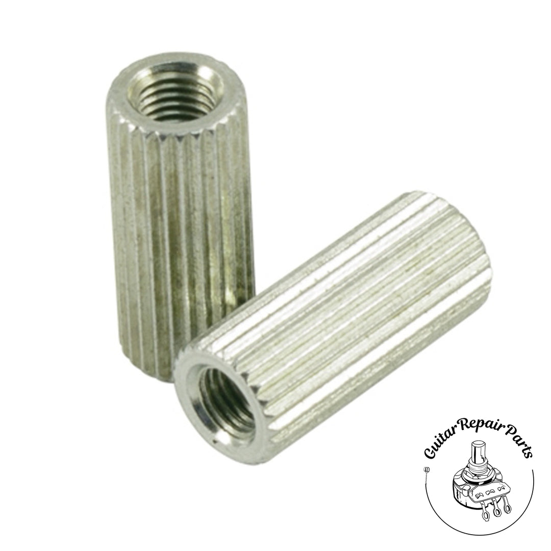 Stop Tailpiece Anchor Bushing Set, 5/16-24, Coarse Knurl - Zinc