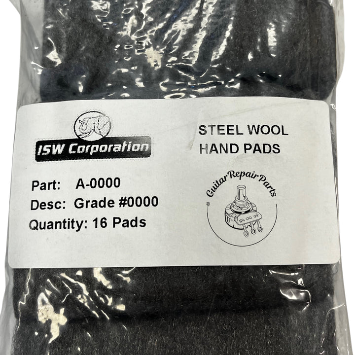 International Steel Wool Elephant Brand #0000 Bag (16 Pads)