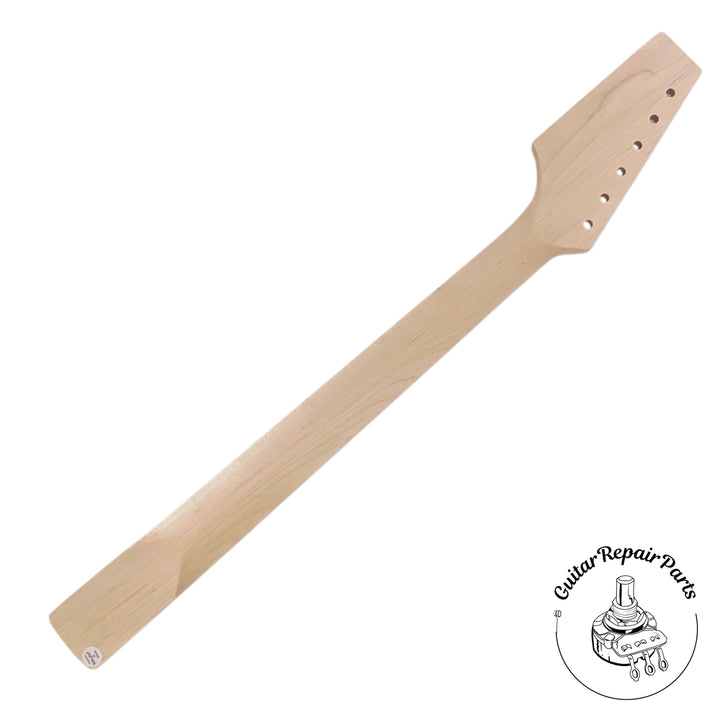 Allparts PHR-1 "Half Paddle" Unfinished Stratocaster Neck - Maple / Rosewood