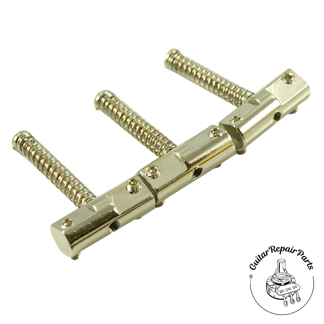 Compensated Saddle Set For Telecaster - Nickel-Plated Steel