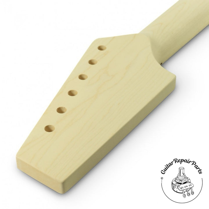 Telecaster Neck, "Half Paddle", Unfinished, 22 Frets - Maple / Rosewood