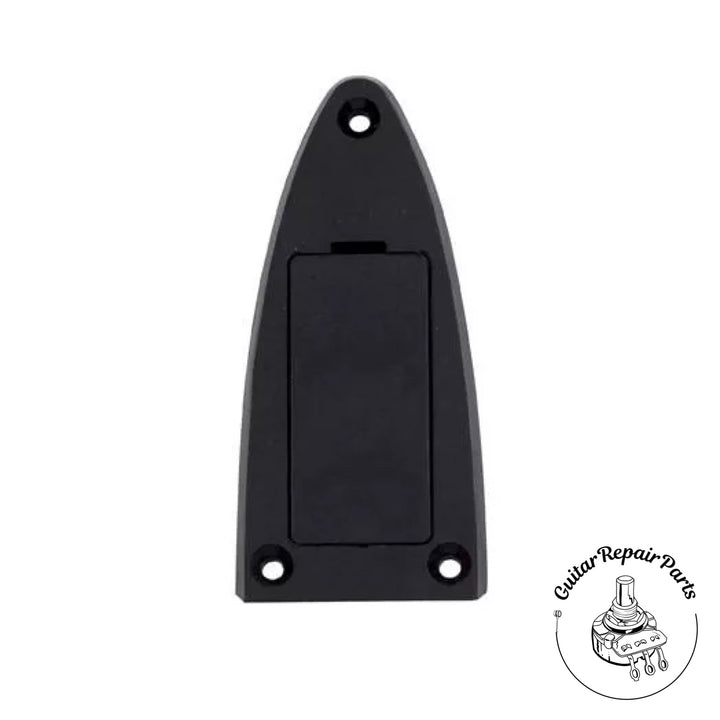 Warwick Easy-Access Truss Rod Cover without Logo - Black