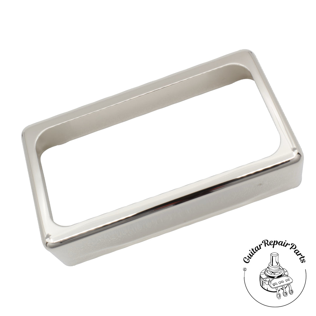 Metal Open Humbucker Pickup Cover, Vintage Nickel-Silver - Nickel