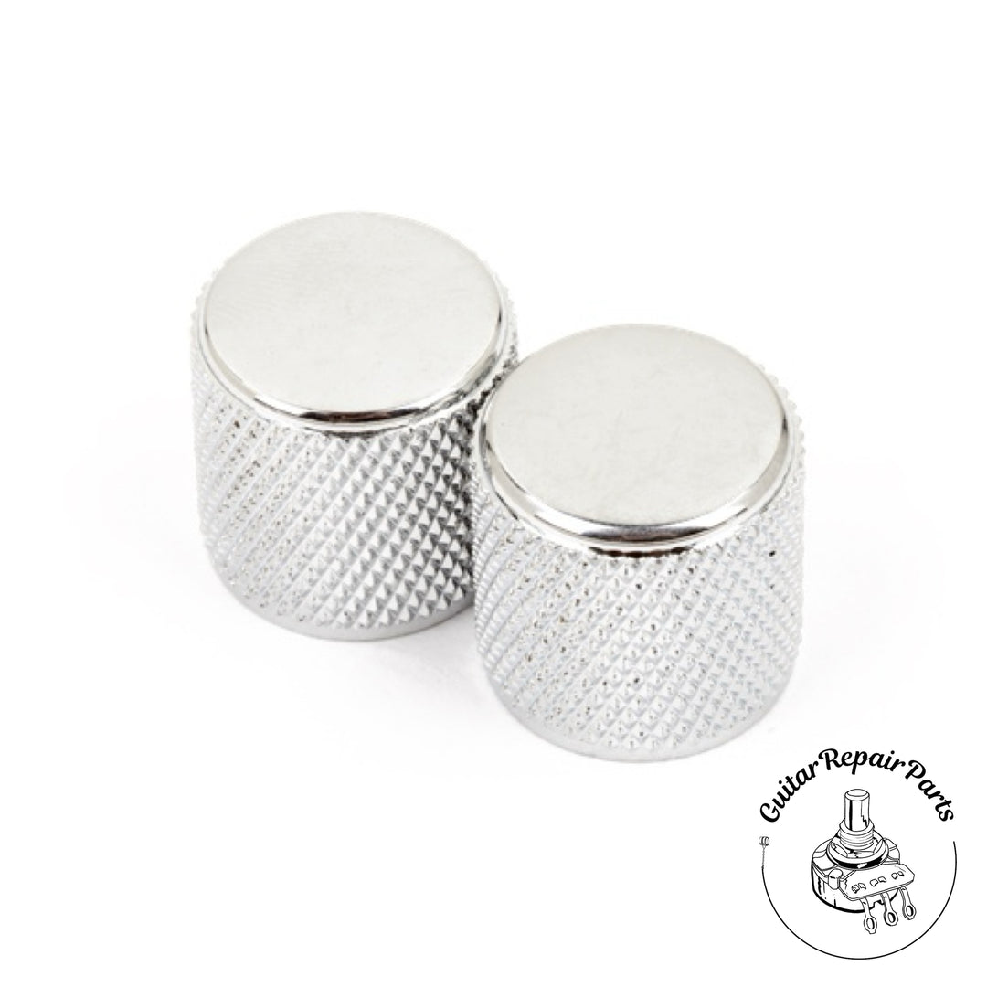 Fender 0991366000 Telecaster / Precision Bass Knob Set (2 pcs) - Chrome