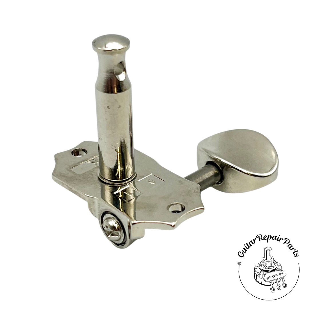 Kluson KP-3V-NMO Prestige Vertical Mount 3x3 Open Gear, 18:1 - Nickel