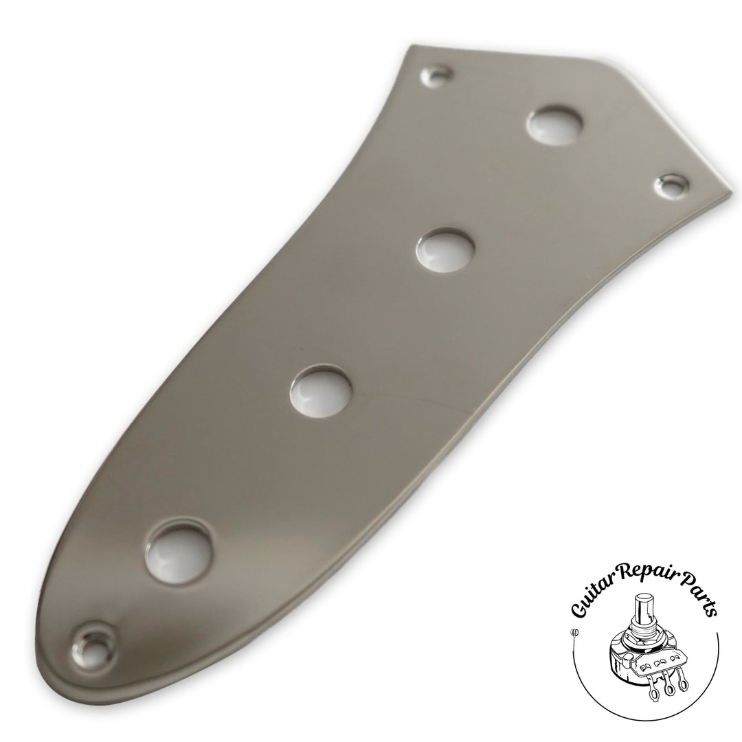 Kluson KJP60N Control Plate for Fender Jazz Bass- 4-Hole - Nickel