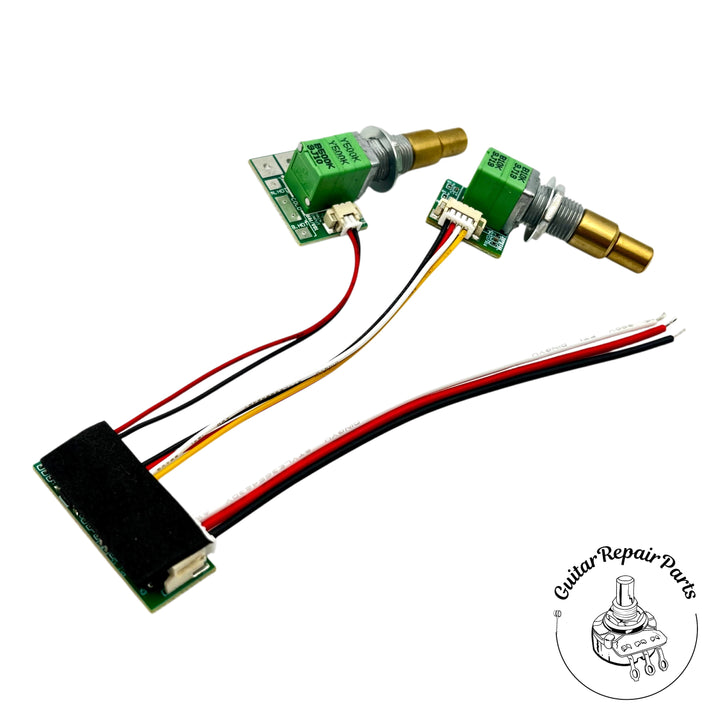 Ibanez 3BP2BCA Bass Wiring Assembly Preamp Concentric 2-Band EQ Volume / Balance
