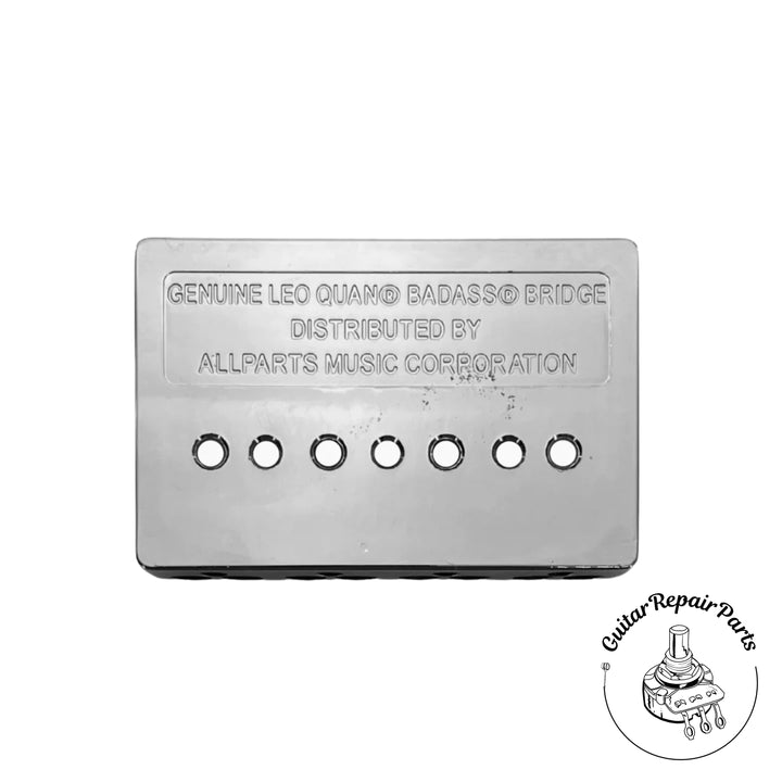 Leo Quan Badass III Hi-Mass 4 String Bass Bridge, 3-Screw Mount - Chrome