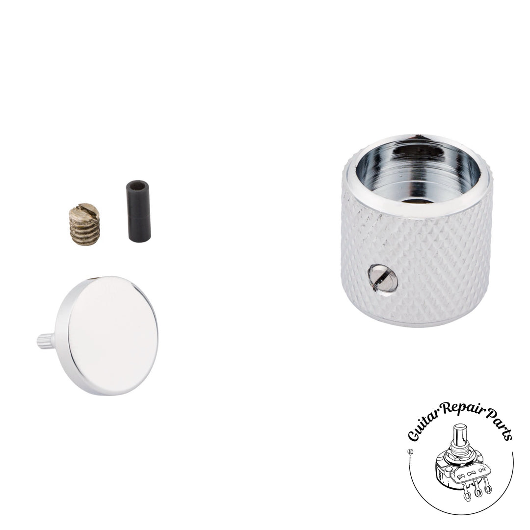 Fender 0059272049 Telecaster / Precision Bass S-1 Switch Knob Assembly - Chrome