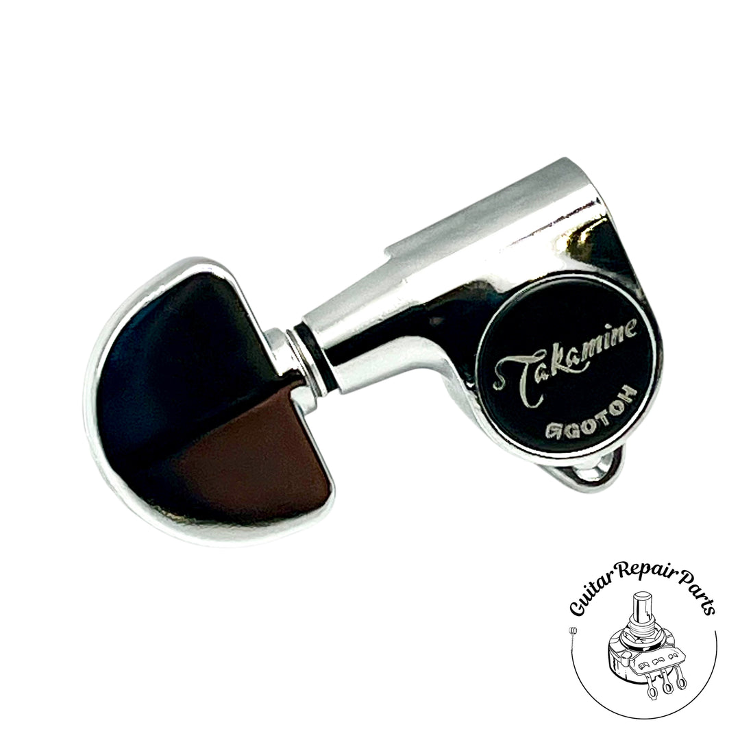 Takamine TP0506 Guitar Tuning Keys, Gotoh SG301-20C (6 pcs) - Chrome