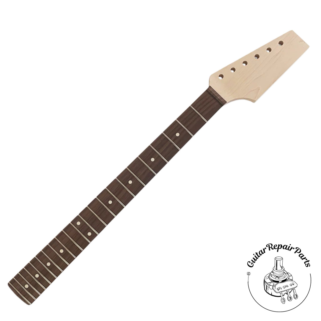 Allparts PHR-1 "Half Paddle" Unfinished Stratocaster Neck - Maple / Rosewood