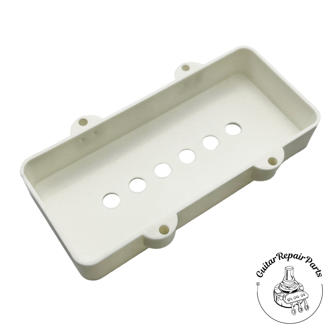 Plastic Pickup Cover For Fender Jazzmaster, 51mm Spacing (1 pc) - White
