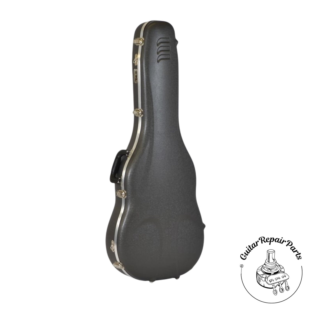 TKL Concept 3.1 Molded OM/000 Acoustic Guitar Case w/ D-Rings - Titanium Finish